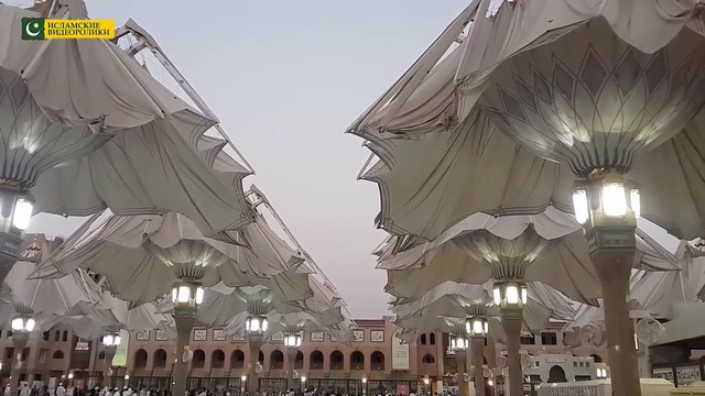 Невероятная съёмка открытия зонтов в Лучезарной Медине