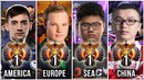 Best players in the world – top 1 of every region (arteezy, limmp, armel, xm) dota 2