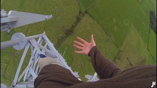 James Kingston: Climbing a 300m Radio Tower in Preston, UK | POV Adventures
