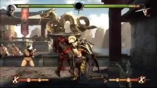 Mortal Kombat 9 Scorpion Combos