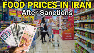 Цены на продукты питания в Иране после санкций 2023 года. Невероятные цены