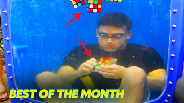 Solving A Rubik’s Cube Underwater & More Best Of The Month Of August