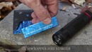 Gum wrapper fire starter