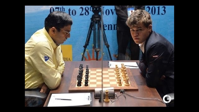 Шахматы. Карлсен против Ананда: необычный дебют и яркая концовка