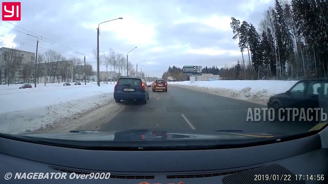 1104. АвтоСтрасть™ Подборка аварий и дтп. № 1104. Январь. 2019г