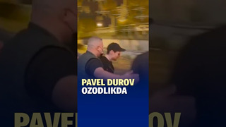 Fransiyada hibsga olingan Telegram asoschisi Pavel Durov ozod etildi