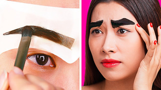 19 смешных клипов о наведении красоты || советы макияжа