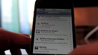 Полный Siri порт на РУССКОМ!! НА iPhone iPod iPad туториал по ус – YouTube