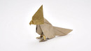 Попугай Оригами | Origami Cockatiel (Jo Nakashima)