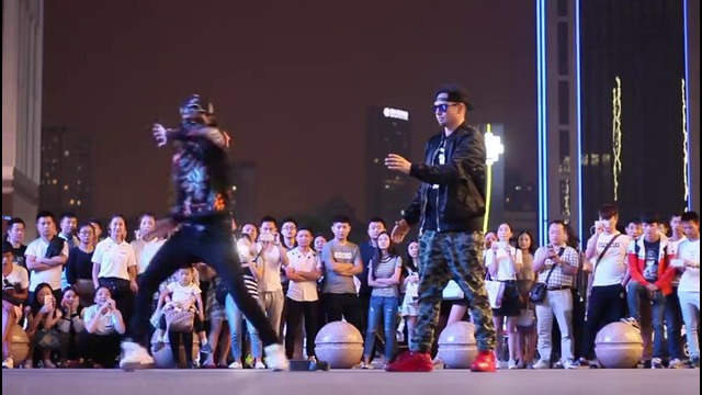 Two american robots land in china