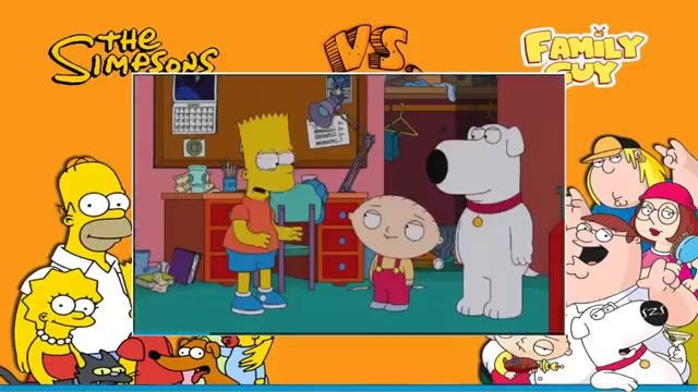 Герои The Simpsons и Family Guy в одной серии – Comic Con 2014