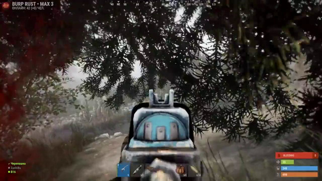 RUST – Нашли ракеты с серой в железном доме