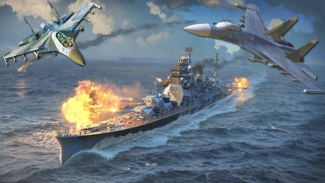 Что будет если Флот РФ и Флот CША cтолкнyтcя в море