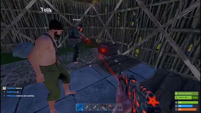 RUST – Распугали все кланы на серве. Толян и его солома D