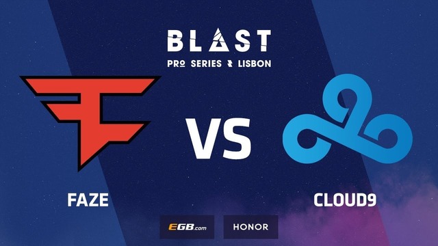 FaZe vs Cloud9, cache, BLAST Pro Series Lisbon 2018