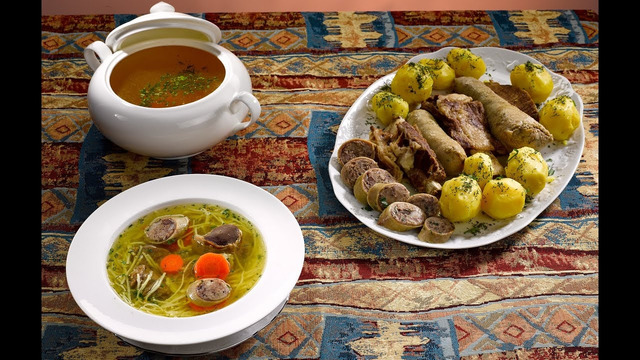 Гусиные шейки – татарское блюдо