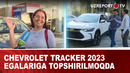 Chevrolet Tracker 2023 egalariga topshirilmoqda