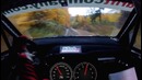 Ралли, 206 км/ч по лесу. Съемка глазами водителя