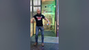 Man Shows Impressive Trickshot With Axe