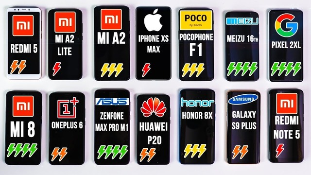 КТО ПОБЕДИТ? iPhone XS Max, Meizu, OnePlus 6, Huawei P20, Galaxy S9 Plus, Xiaomi