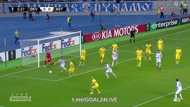 (HD) Динамо Киев – Астана | Лига Европы 2018/19. Групповой этап | 1-тур
