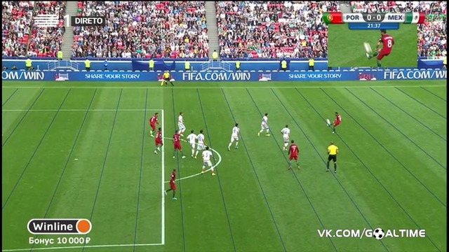 Португалия – Мексика | Кубок Конфедераций 2017 | 1-тур | Обзор матча