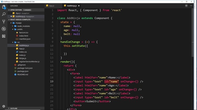 Complete React Tutorial (& Redux ) #17 – Forms Revisited – YouTube