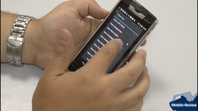 Обзор Vertu Signature Touch