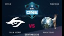 ESL One Genting 2018 – Team Secret vs Planet Dog (Grousptage, LAN-Finals)
