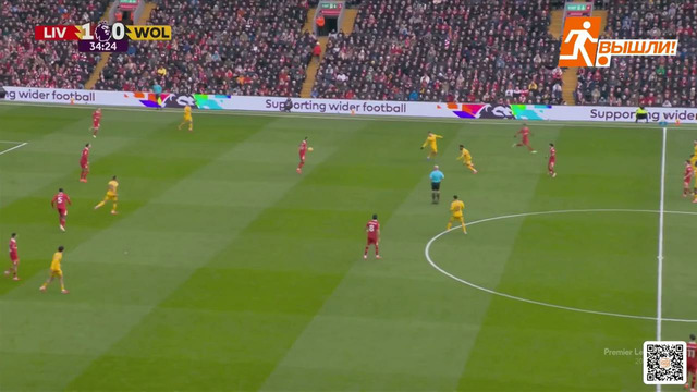 Ливерпуль — Вулверхэмптон – Хайлайты- обзор матча – Английская Премьер-лига – Тур 25 – 16.02.2025