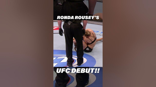 Ronda Rousey’s UFC Debut