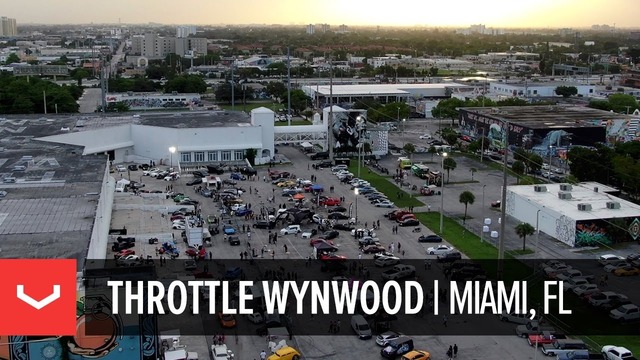 Throttle Car Show | Street Racing Made Safe | Wynwood, Miami
