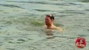 Just For Laughs Gags – Stranded Sexy Topless Bikini Girl Shark Attack Prank