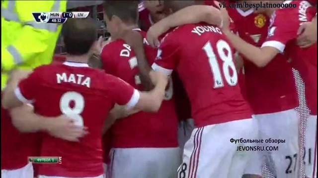 Манчестер Юнайтед 3:1 Ливерпуль | Чемпионат Англии 2015/16 | Премьер Лига | 05-й тур
