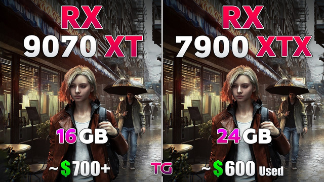 RX 7900 XTX vs RX 9070 XT – Comparison with New Drivers