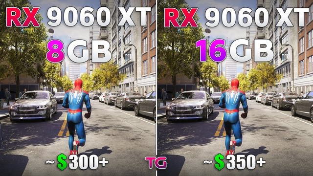 RX 9060 XT 8GB vs RX 9060 XT 16GB – How Terrible is 8GB