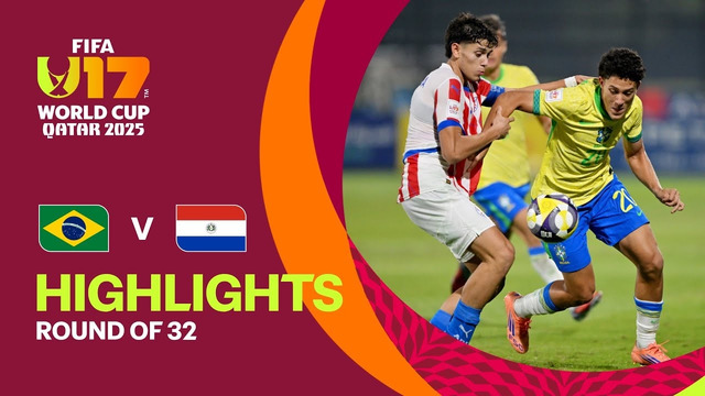 Brazil vs Paraguay Highlights | FIFA U-17 World Cup Qatar 2025