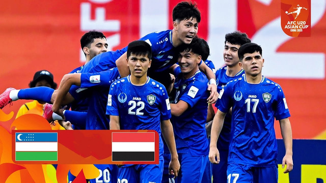Узбекистан – Йемен | Кубок Азии AFC U20 2025 | Обзор матча