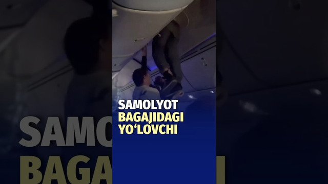 Samolyotdagi kuchli turbulentlik natijasida yo‘lovchilardan biri samolyot yukxonasiga kirib qoldi