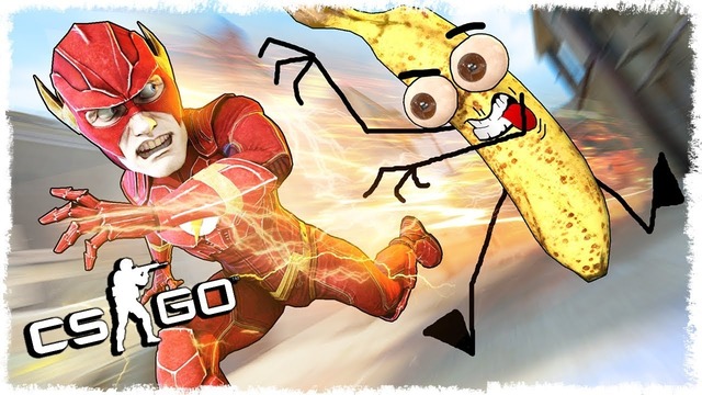 Quantum Games ► CSGO! Тролль флеш vs Банан