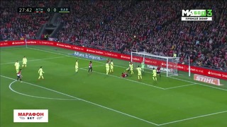 (HD) Атлетик – Барселона | Испанская Ла Лига 2018/19 | 23-й тур