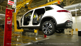Mercedes EQS Luxury Electric SUV Production Line