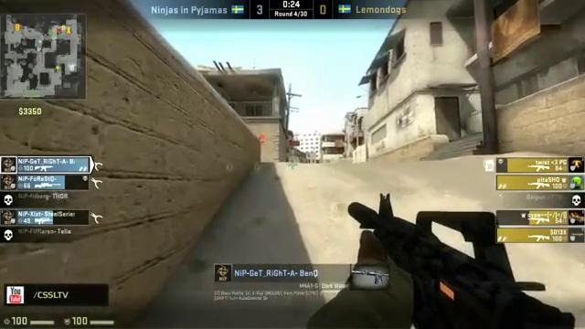 DH Bucharest 2013: GrandFinal: NiP vs Lemondogs (Game 2, DUST2)