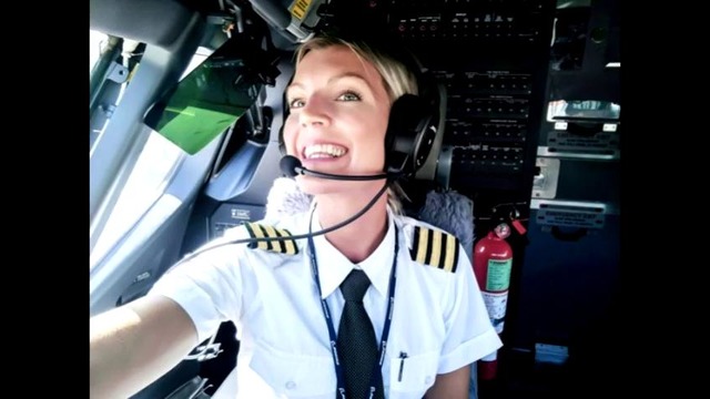 Мария Петтерссон — гламурная девушка-пилот Boeing 737