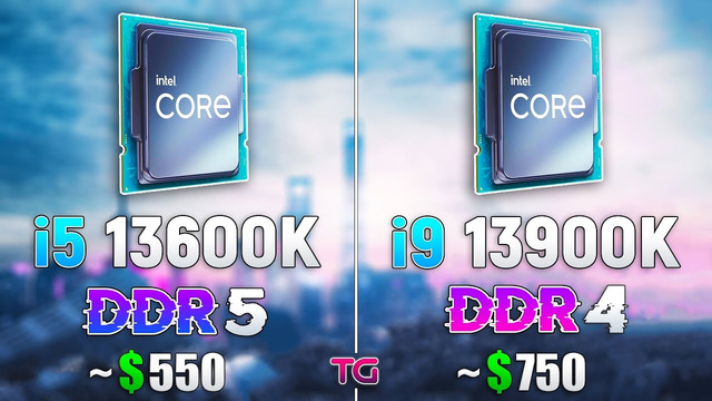 I5 13600K DDR5 vs i9 13900K DDR4 – Which is Better