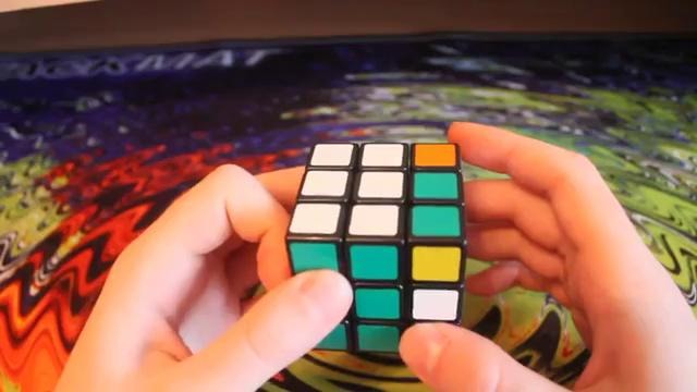 Часть 3. Учимся собирать кубик Рубика с закрытыми глазами. Комбинация Запад