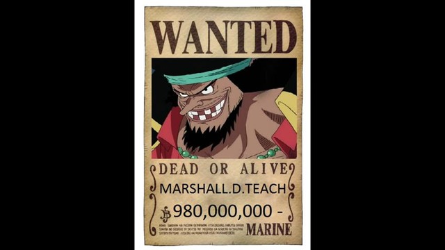 One Piece Wanted Posters 2016 (Future)