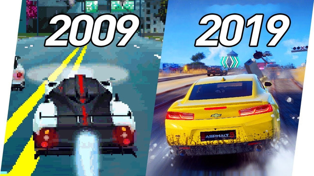История развития гоночных игр на Android и iOS 2009 – 2019