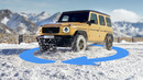 Mercedes G-Class Electric on Snow