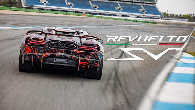 NEW Lamborghini Revuelto SV – Record Lap